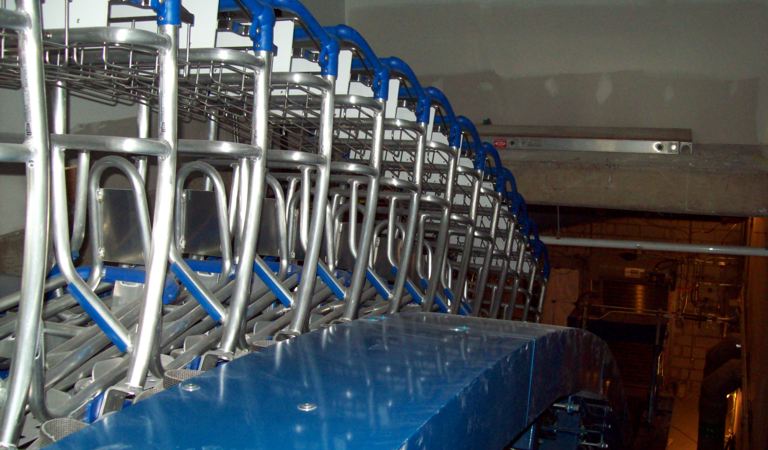 Baggage Cart Conveyor System Baggage Cart Conveyor System