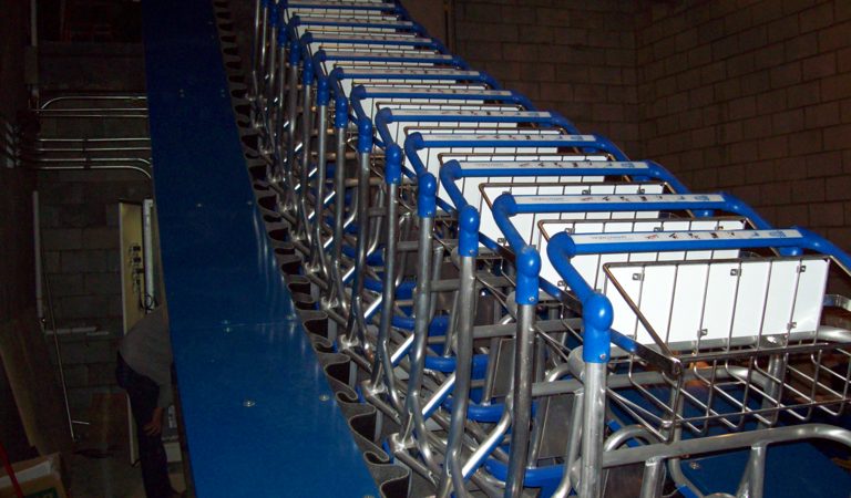 Baggage Cart Conveyor System Baggage Cart Conveyor System